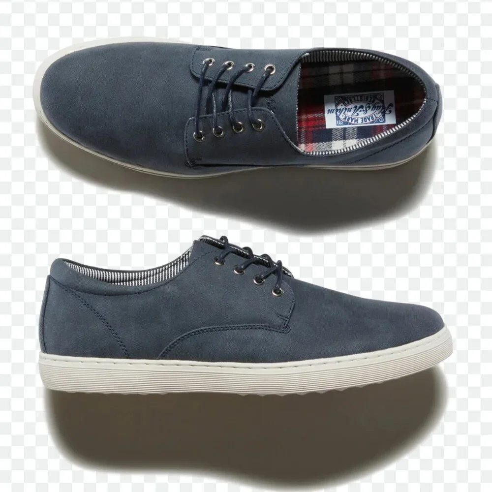 Flag and Anthem navy canvas men's sneakers size 9.5